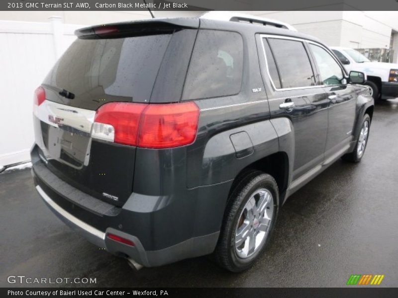 Carbon Black Metallic / Jet Black 2013 GMC Terrain SLT AWD