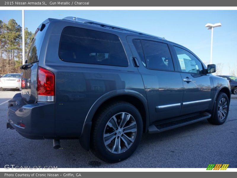 Gun Metallic / Charcoal 2015 Nissan Armada SL