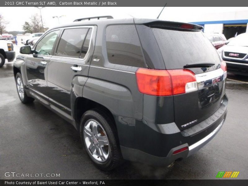 Carbon Black Metallic / Jet Black 2013 GMC Terrain SLT AWD