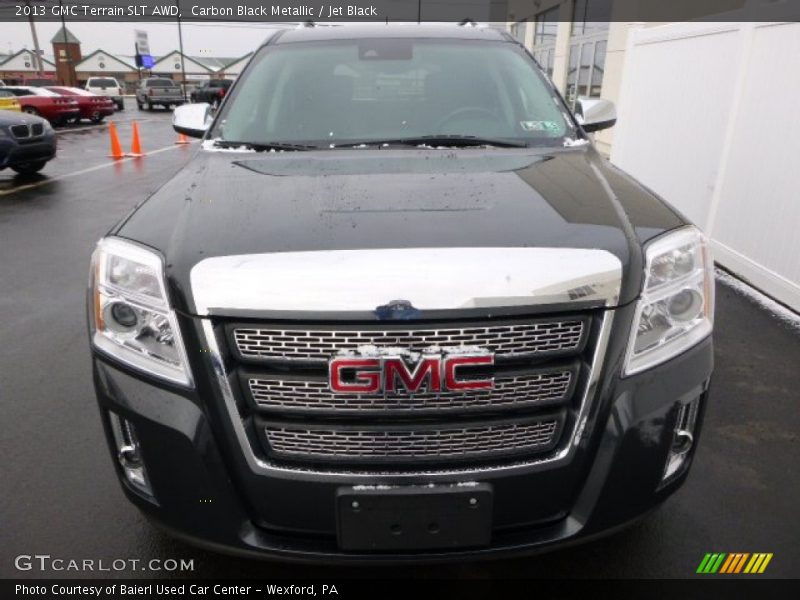 Carbon Black Metallic / Jet Black 2013 GMC Terrain SLT AWD