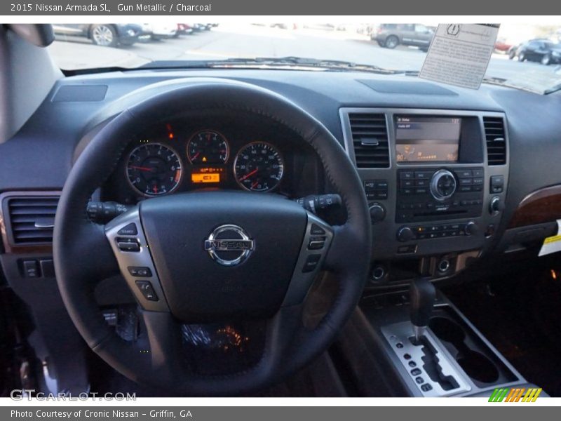 Gun Metallic / Charcoal 2015 Nissan Armada SL