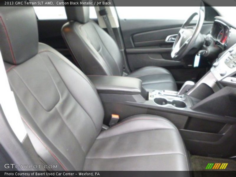 Carbon Black Metallic / Jet Black 2013 GMC Terrain SLT AWD