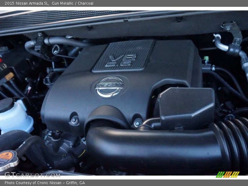 Gun Metallic / Charcoal 2015 Nissan Armada SL