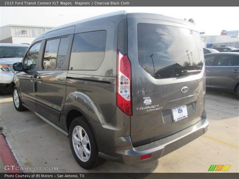Magnetic / Charcoal Black Cloth 2015 Ford Transit Connect XLT Wagon