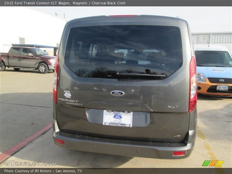 Magnetic / Charcoal Black Cloth 2015 Ford Transit Connect XLT Wagon