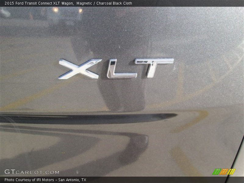 Magnetic / Charcoal Black Cloth 2015 Ford Transit Connect XLT Wagon