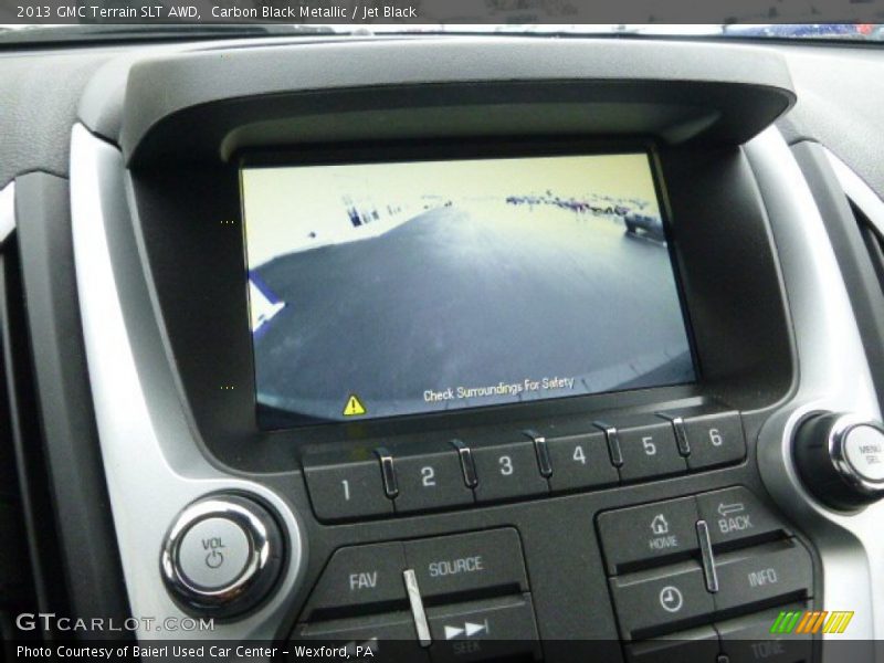 Carbon Black Metallic / Jet Black 2013 GMC Terrain SLT AWD