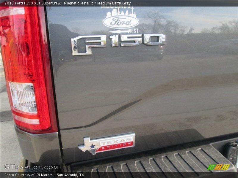 Magnetic Metallic / Medium Earth Gray 2015 Ford F150 XLT SuperCrew