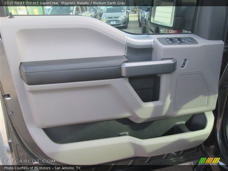 Magnetic Metallic / Medium Earth Gray 2015 Ford F150 XLT SuperCrew