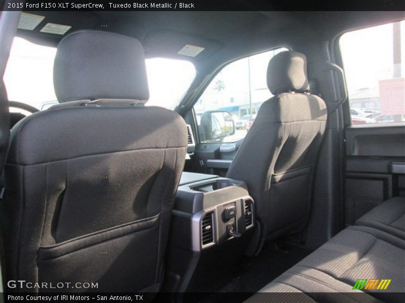 Tuxedo Black Metallic / Black 2015 Ford F150 XLT SuperCrew