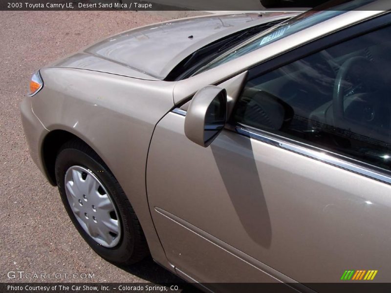 Desert Sand Mica / Taupe 2003 Toyota Camry LE