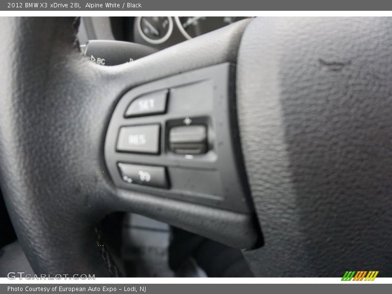 Alpine White / Black 2012 BMW X3 xDrive 28i