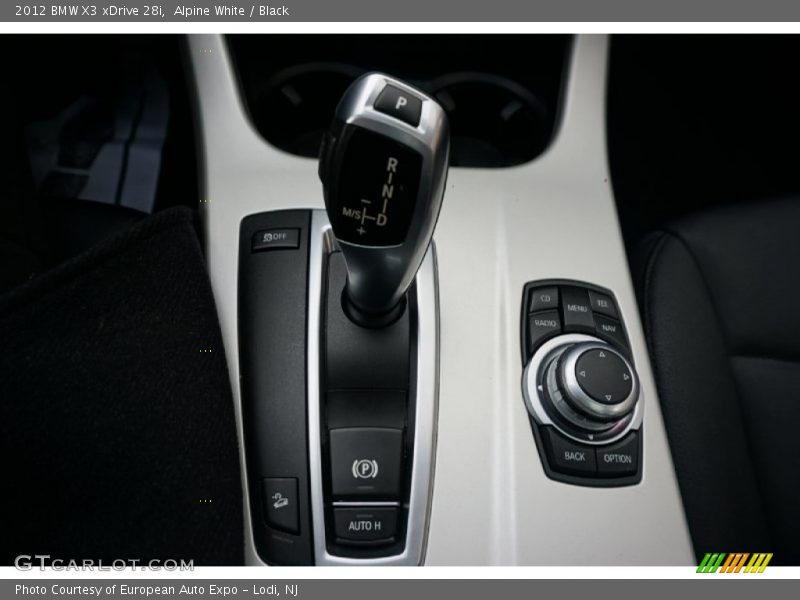 Alpine White / Black 2012 BMW X3 xDrive 28i