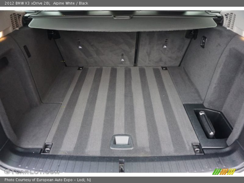 Alpine White / Black 2012 BMW X3 xDrive 28i