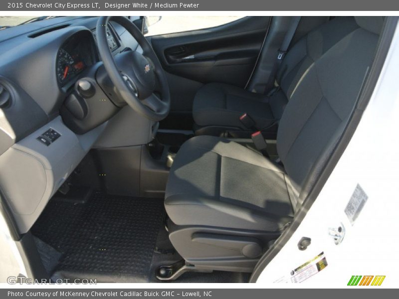 Designer White / Medium Pewter 2015 Chevrolet City Express LT