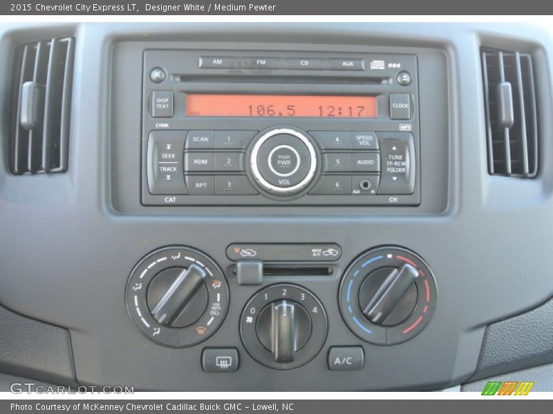 Controls of 2015 City Express LT