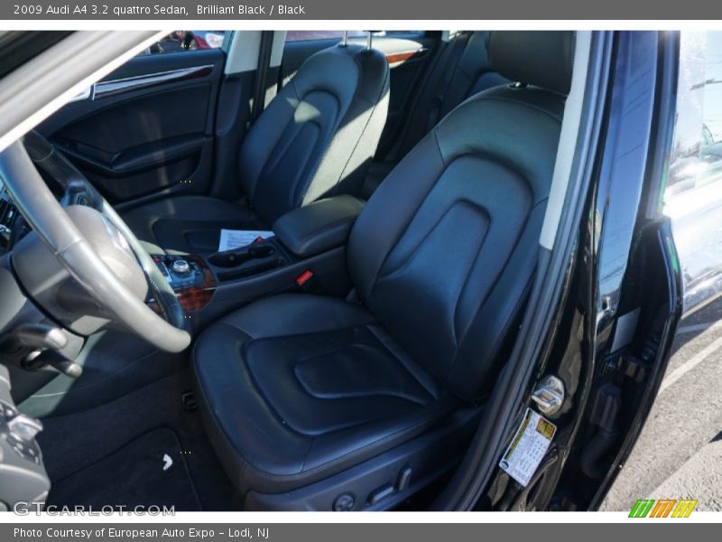 Brilliant Black / Black 2009 Audi A4 3.2 quattro Sedan