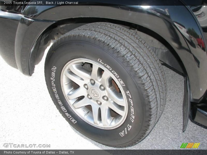Black / Light Charcoal 2005 Toyota Sequoia SR5