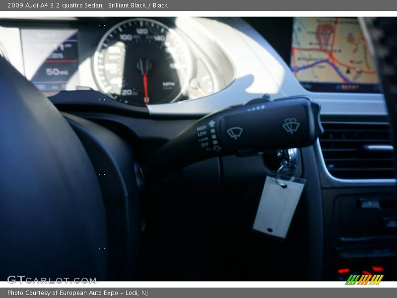 Brilliant Black / Black 2009 Audi A4 3.2 quattro Sedan