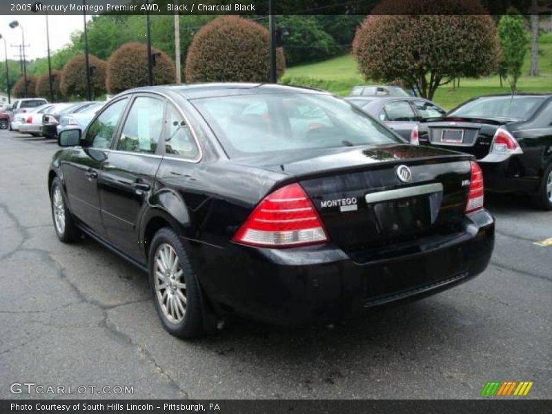 Black / Charcoal Black 2005 Mercury Montego Premier AWD