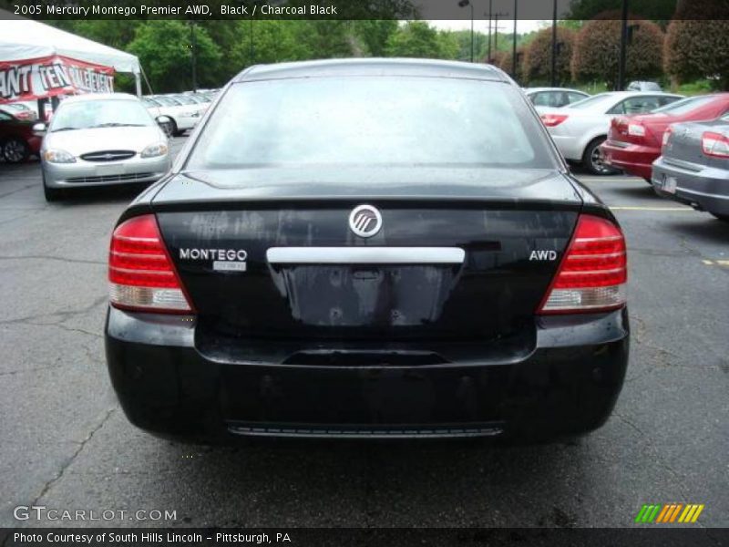 Black / Charcoal Black 2005 Mercury Montego Premier AWD