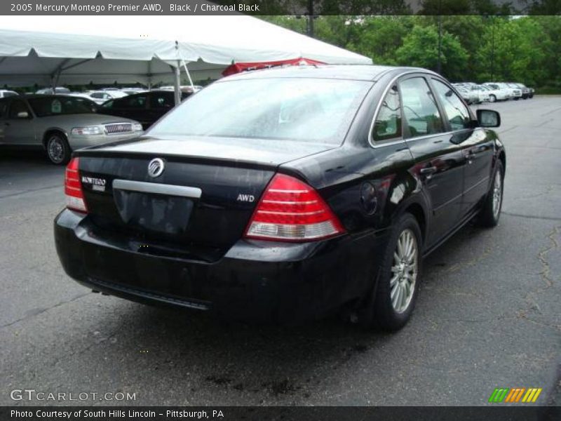 Black / Charcoal Black 2005 Mercury Montego Premier AWD