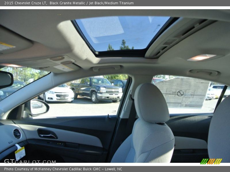 Black Granite Metallic / Jet Black/Medium Titanium 2015 Chevrolet Cruze LT