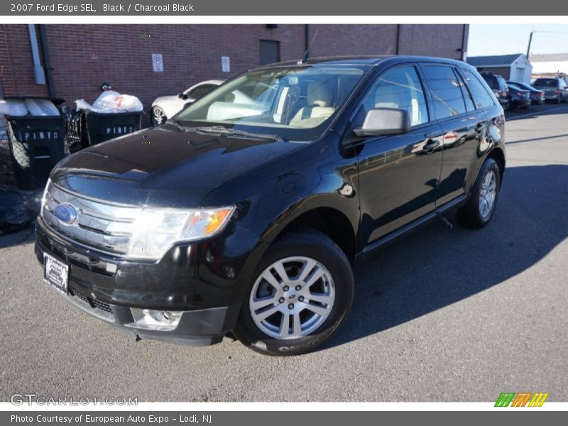 Black / Charcoal Black 2007 Ford Edge SEL
