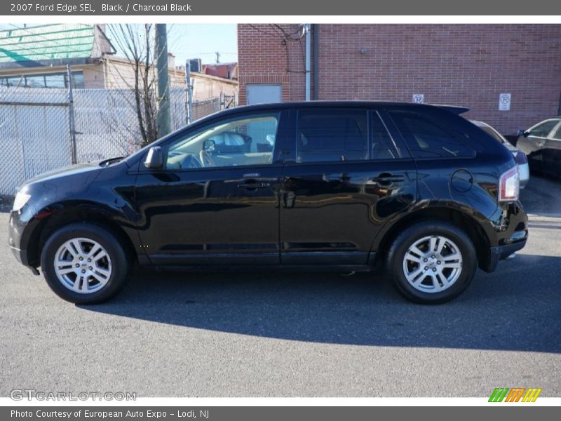 Black / Charcoal Black 2007 Ford Edge SEL