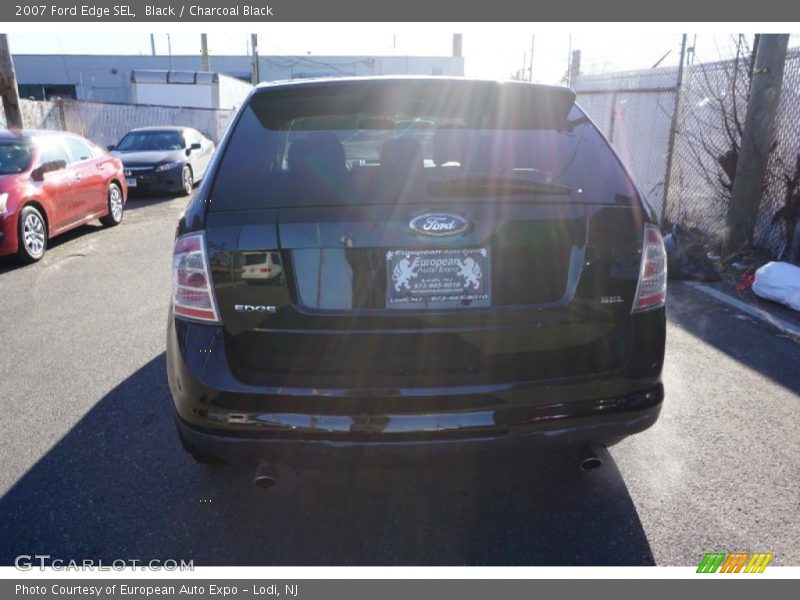Black / Charcoal Black 2007 Ford Edge SEL