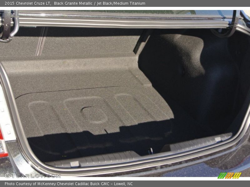 Black Granite Metallic / Jet Black/Medium Titanium 2015 Chevrolet Cruze LT