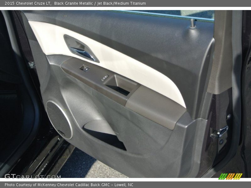 Black Granite Metallic / Jet Black/Medium Titanium 2015 Chevrolet Cruze LT