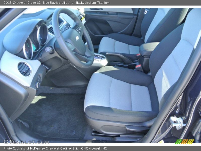 Blue Ray Metallic / Jet Black/Medium Titanium 2015 Chevrolet Cruze LS