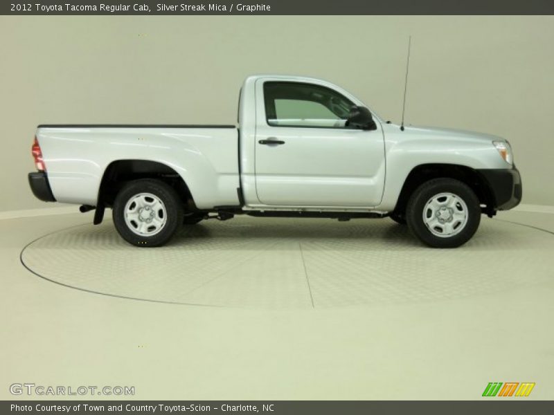 Silver Streak Mica / Graphite 2012 Toyota Tacoma Regular Cab