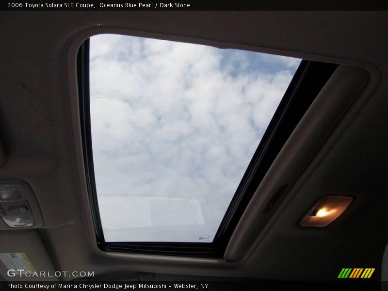 Oceanus Blue Pearl / Dark Stone 2006 Toyota Solara SLE Coupe