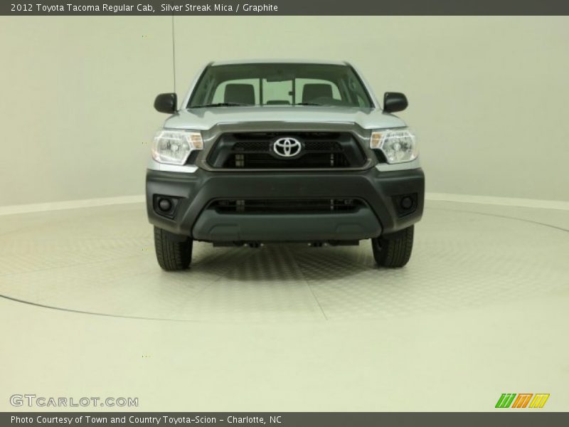 Silver Streak Mica / Graphite 2012 Toyota Tacoma Regular Cab