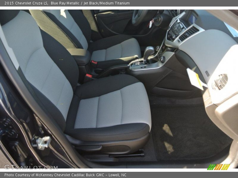 Blue Ray Metallic / Jet Black/Medium Titanium 2015 Chevrolet Cruze LS