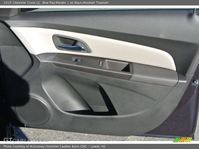 Blue Ray Metallic / Jet Black/Medium Titanium 2015 Chevrolet Cruze LS