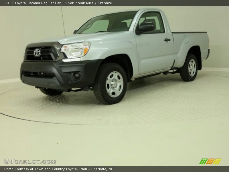 Silver Streak Mica / Graphite 2012 Toyota Tacoma Regular Cab