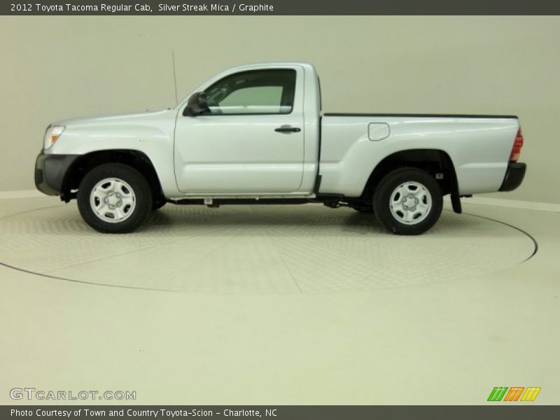 Silver Streak Mica / Graphite 2012 Toyota Tacoma Regular Cab