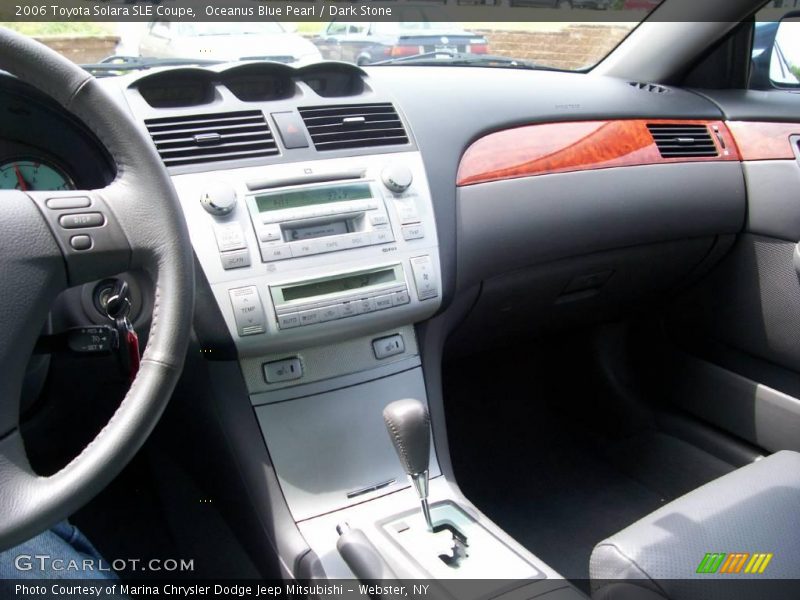 Oceanus Blue Pearl / Dark Stone 2006 Toyota Solara SLE Coupe
