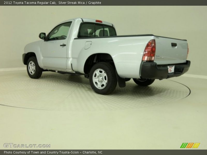 Silver Streak Mica / Graphite 2012 Toyota Tacoma Regular Cab