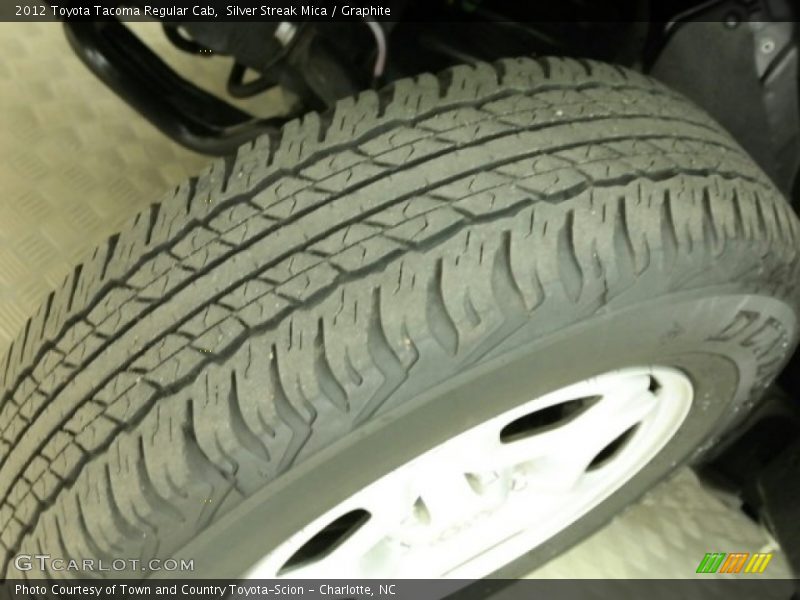 Silver Streak Mica / Graphite 2012 Toyota Tacoma Regular Cab