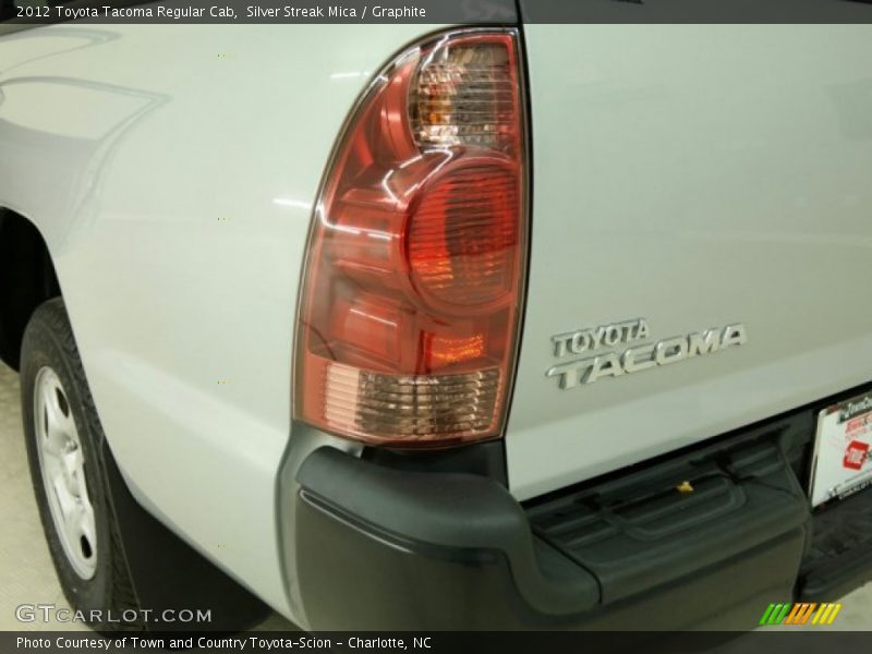 Silver Streak Mica / Graphite 2012 Toyota Tacoma Regular Cab