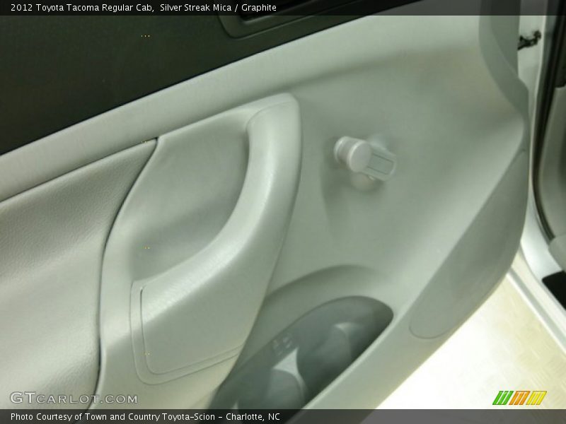 Silver Streak Mica / Graphite 2012 Toyota Tacoma Regular Cab