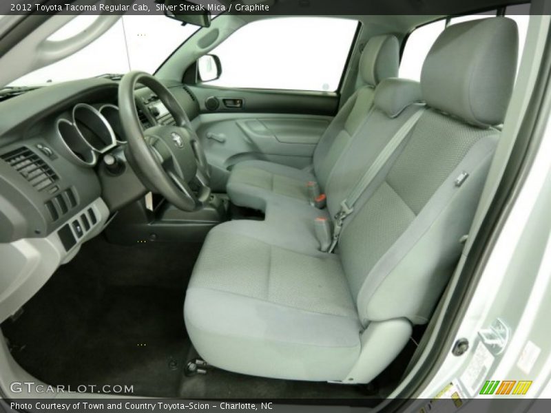 Silver Streak Mica / Graphite 2012 Toyota Tacoma Regular Cab