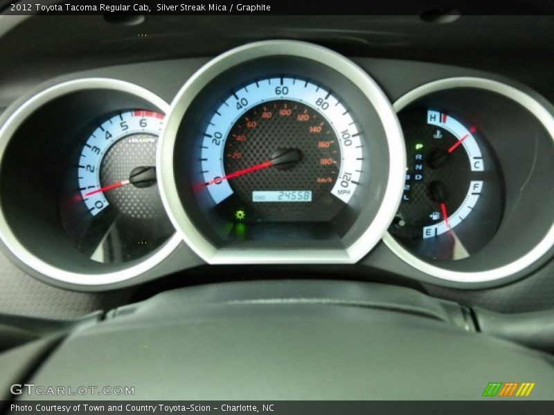 Silver Streak Mica / Graphite 2012 Toyota Tacoma Regular Cab