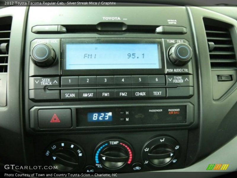 Silver Streak Mica / Graphite 2012 Toyota Tacoma Regular Cab
