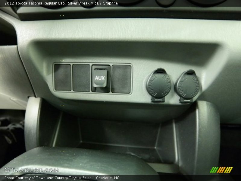 Silver Streak Mica / Graphite 2012 Toyota Tacoma Regular Cab