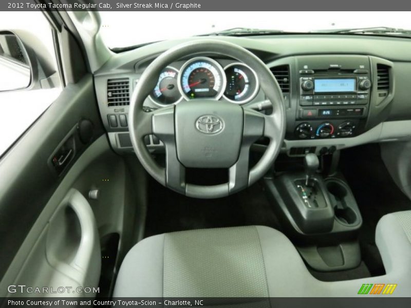 Silver Streak Mica / Graphite 2012 Toyota Tacoma Regular Cab